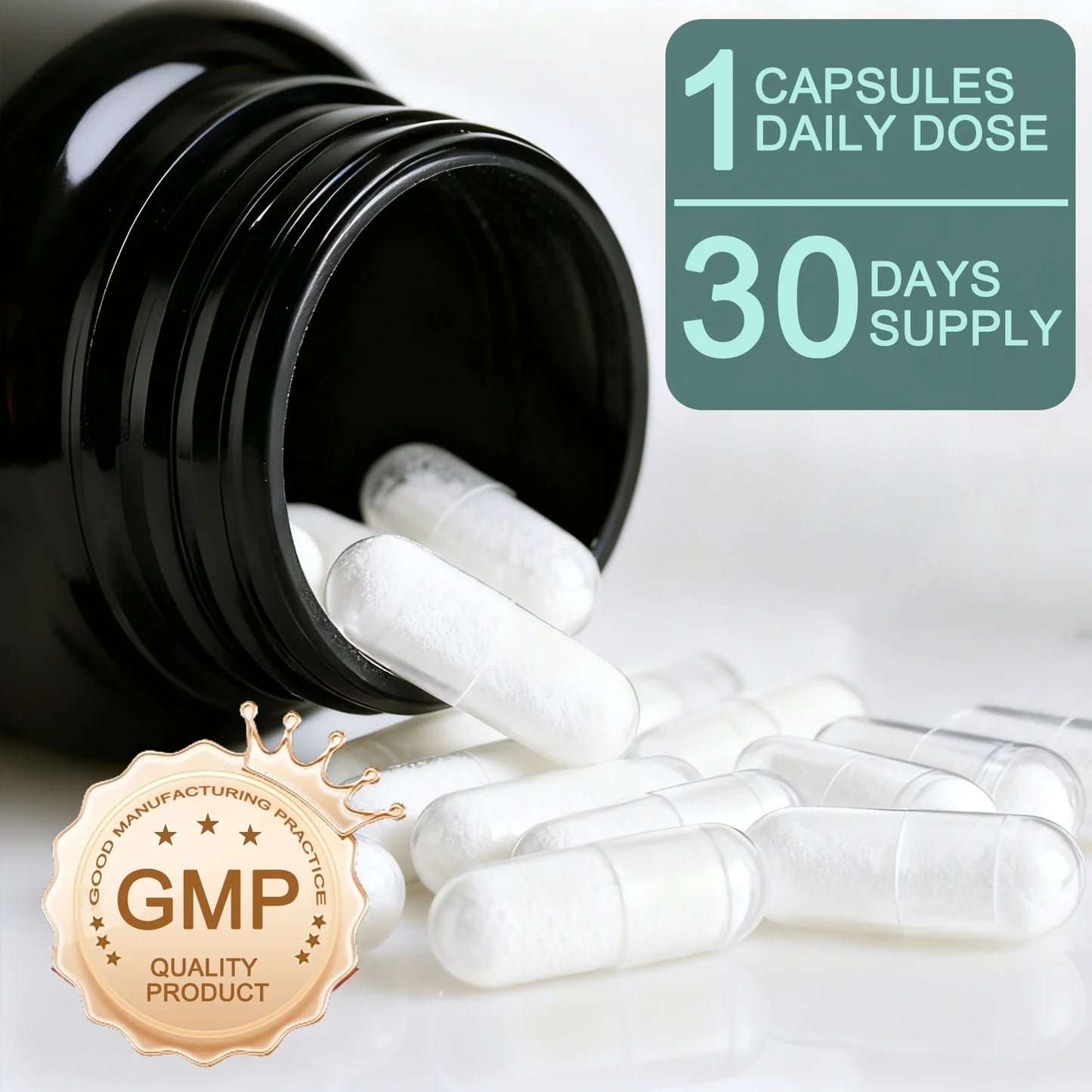 99% Pure NMN & Ergothioneine Capsules for Healthy Aging