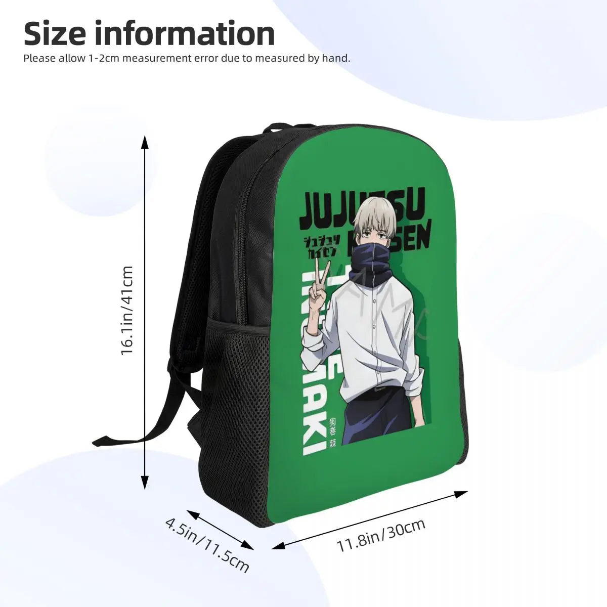 Stylish Unisex Backpack for School & Travel | Anime-Inspired