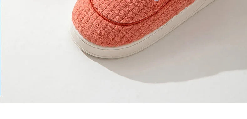 Warm Cotton Slippers for Women | Cozy Non-Slip Indoor Shoes