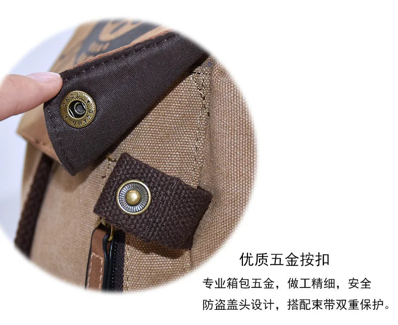 Large Capacity Cartoon Anime Canvas Backpack | Perfect for Fans