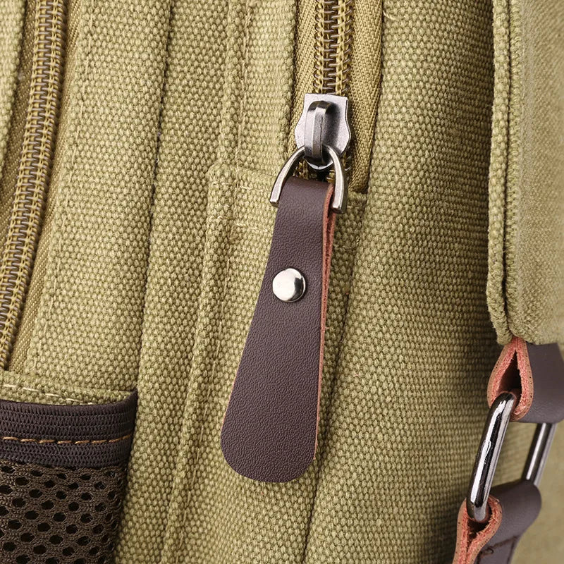 Multifunctional Canvas Chest Bag | Sleek Travel Companion