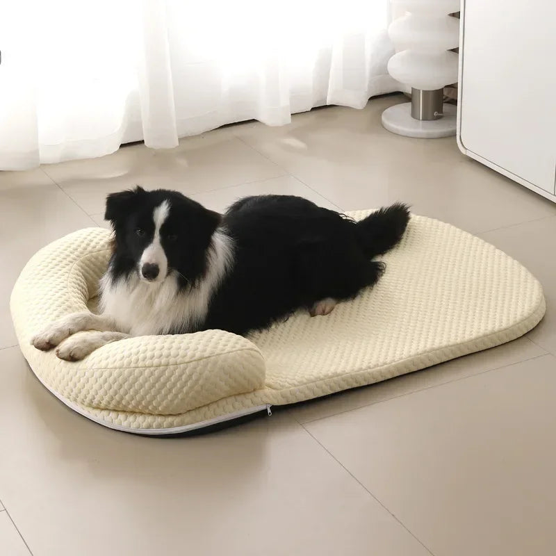 Summer Cooling Dog Bed | Ice Silk Pet Mat for Comfort