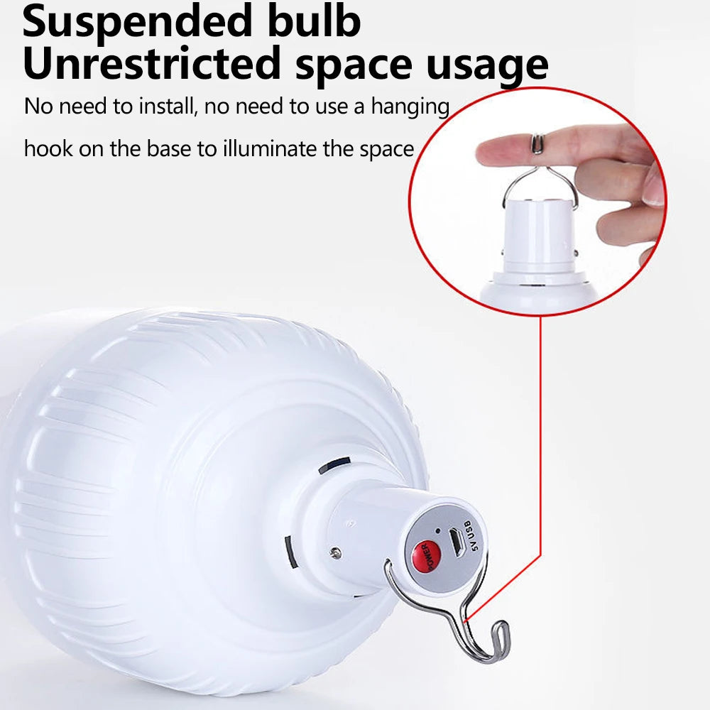 USB Rechargeable LED Emergency Lantern | Portable Outdoor Lighting
