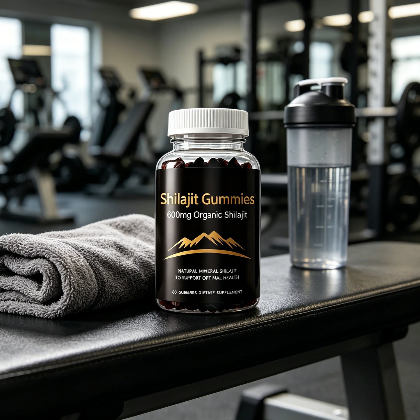 Organic Himalayan Shilajit Gummies for Daily Wellness | 600mg Boost