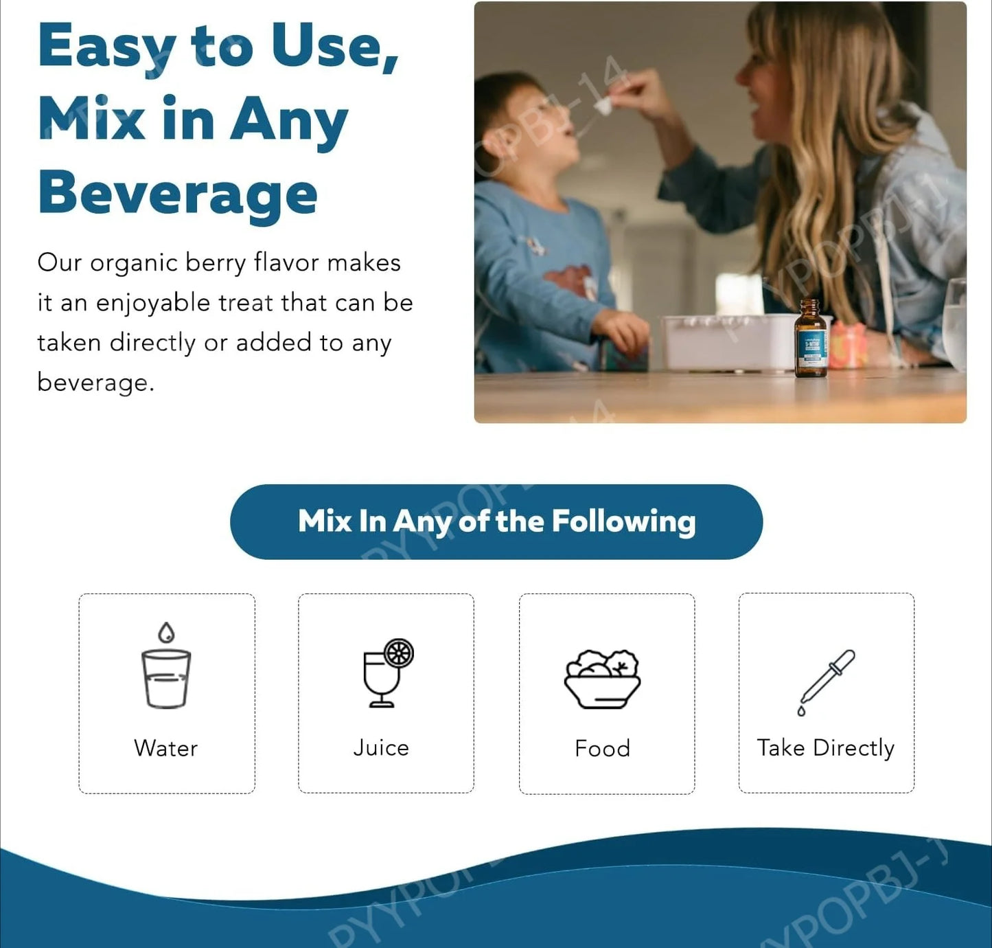 Kids L-Methylfolate Liquid Drops | Vegan Active Folate Support