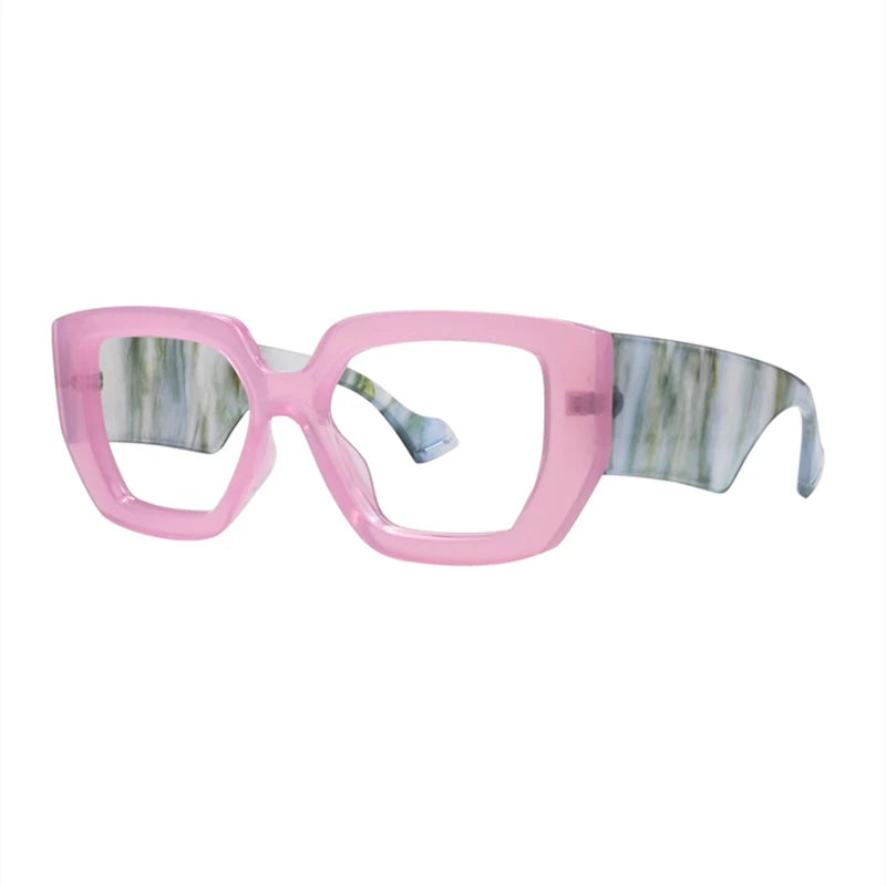 Oversized Anti Blue Light Prescription Glasses for Men & Women