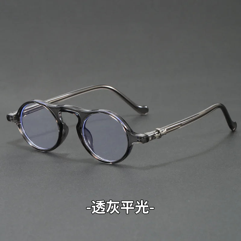 Vintage Round Sunglasses | Ultra-Light Oval Fashion Eyewear