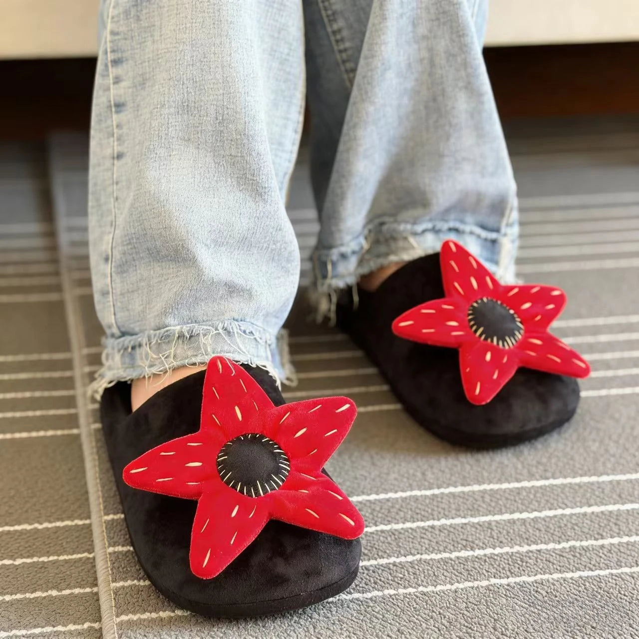Cute Plush Movie-Inspired Indoor Slippers | Cozy Warm House Shoes