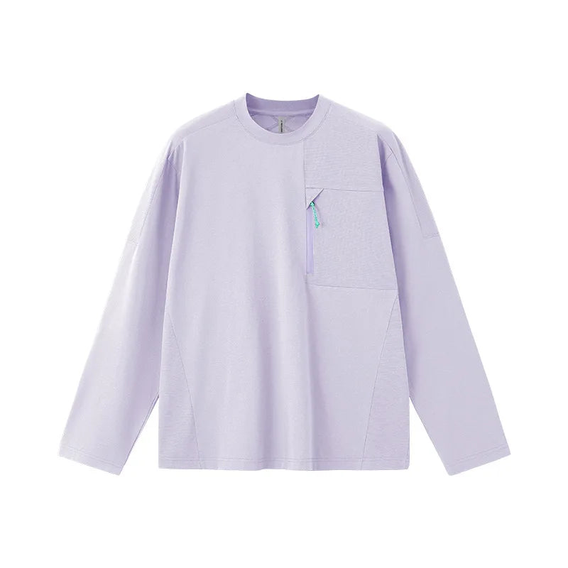 Men's Zip-up Long-sleeved Quick-dry Outdoor Base Layer Top