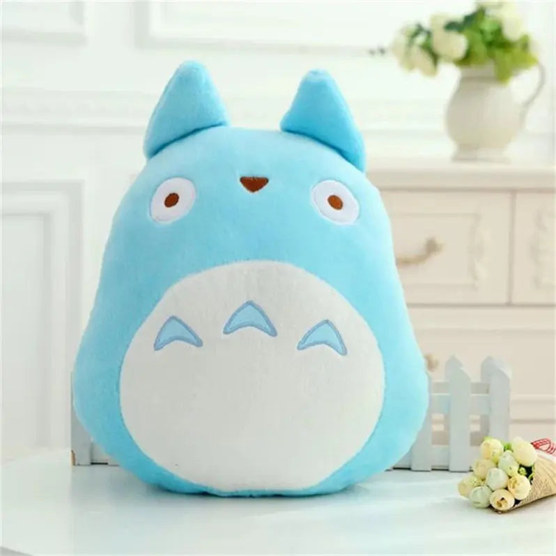 Adorable Cartoon Animal Plush Cushion | Cozy Hand Warm Pillow
