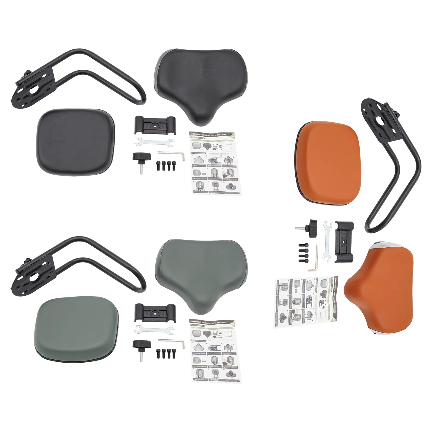 Adjustable Tricycle Seat with Comfortable Backrest | Durable Design