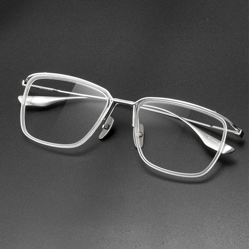 Ultra-light Luxury Business Glasses | Stylish Titanium Eyewear