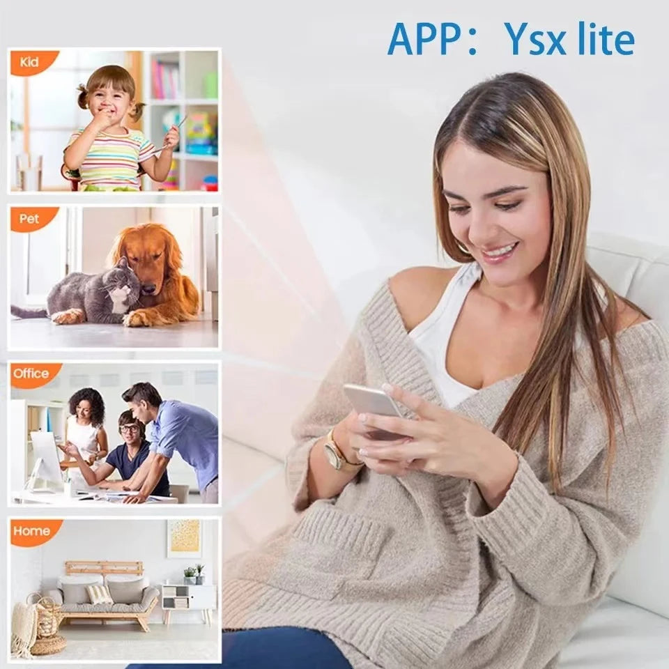 1080P HD WiFi Night Vision Home Security Camera