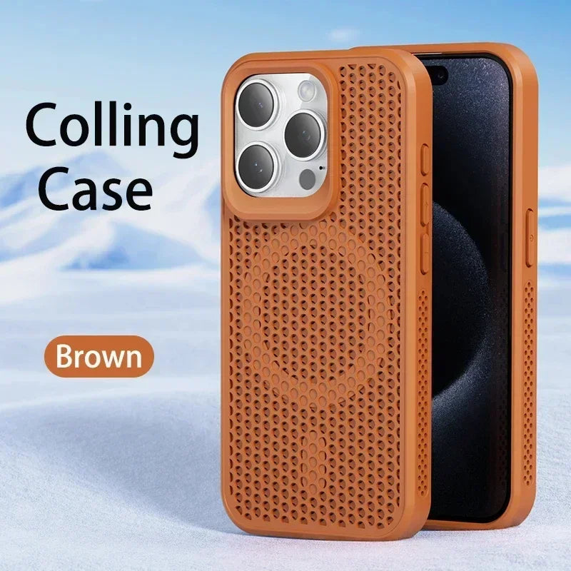 Cooling Heat Dissipation Phone Case | Magnetic Protection for iPhone