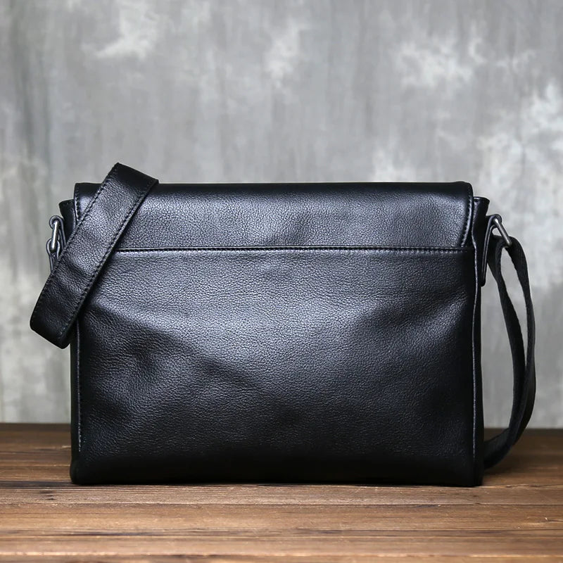 Men's Leather Crossbody Bag | Stylish Multifunctional Shoulder Bag