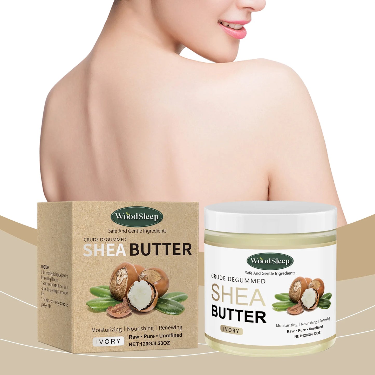 Shea Butter Body Cream | Deep Hydration & Dry Skin Relief