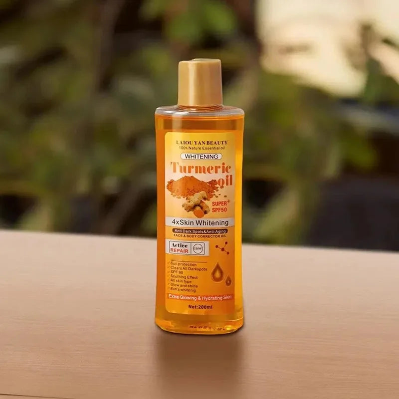 200ml Turmeric Essential Oil Moisturizer | Deep Hydration Face Serum