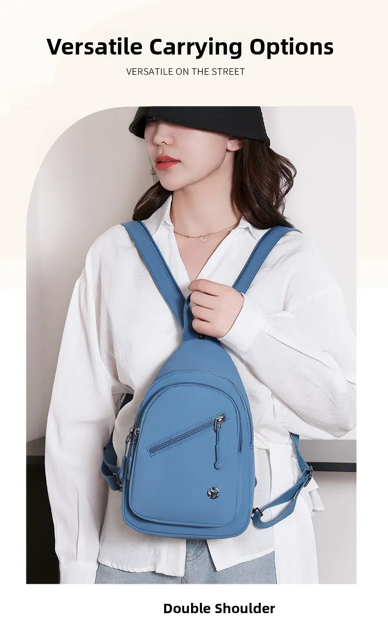 Stylish Urban Minimalist Chest Bag for Women | Multi-Functional Satchel