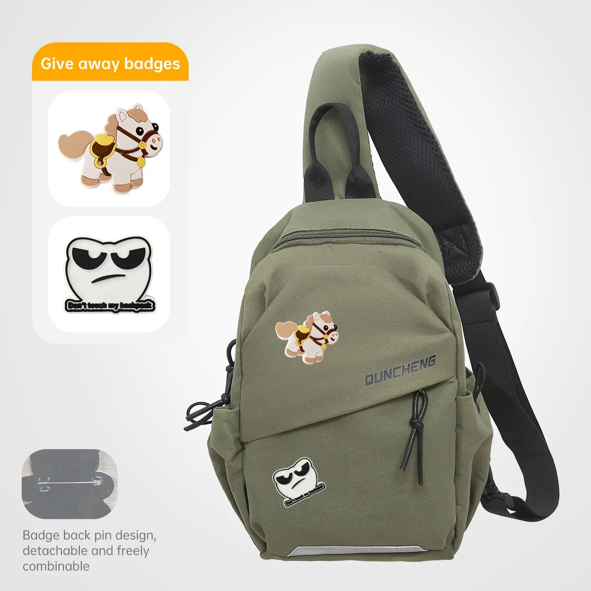Versatile Crossbody Shoulder Bag for Outdoor Activities