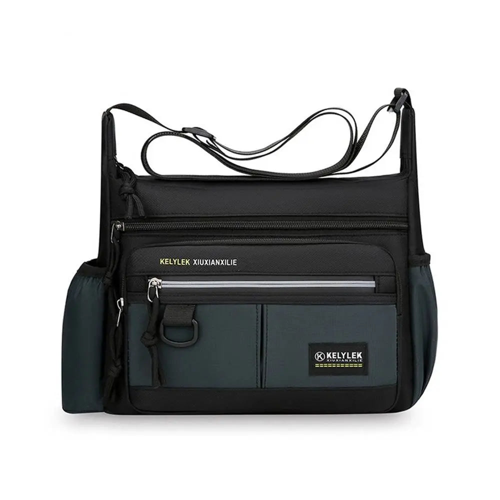 Large Capacity Men's Shoulder Bag | Versatile Multi-Purpose Messenger
