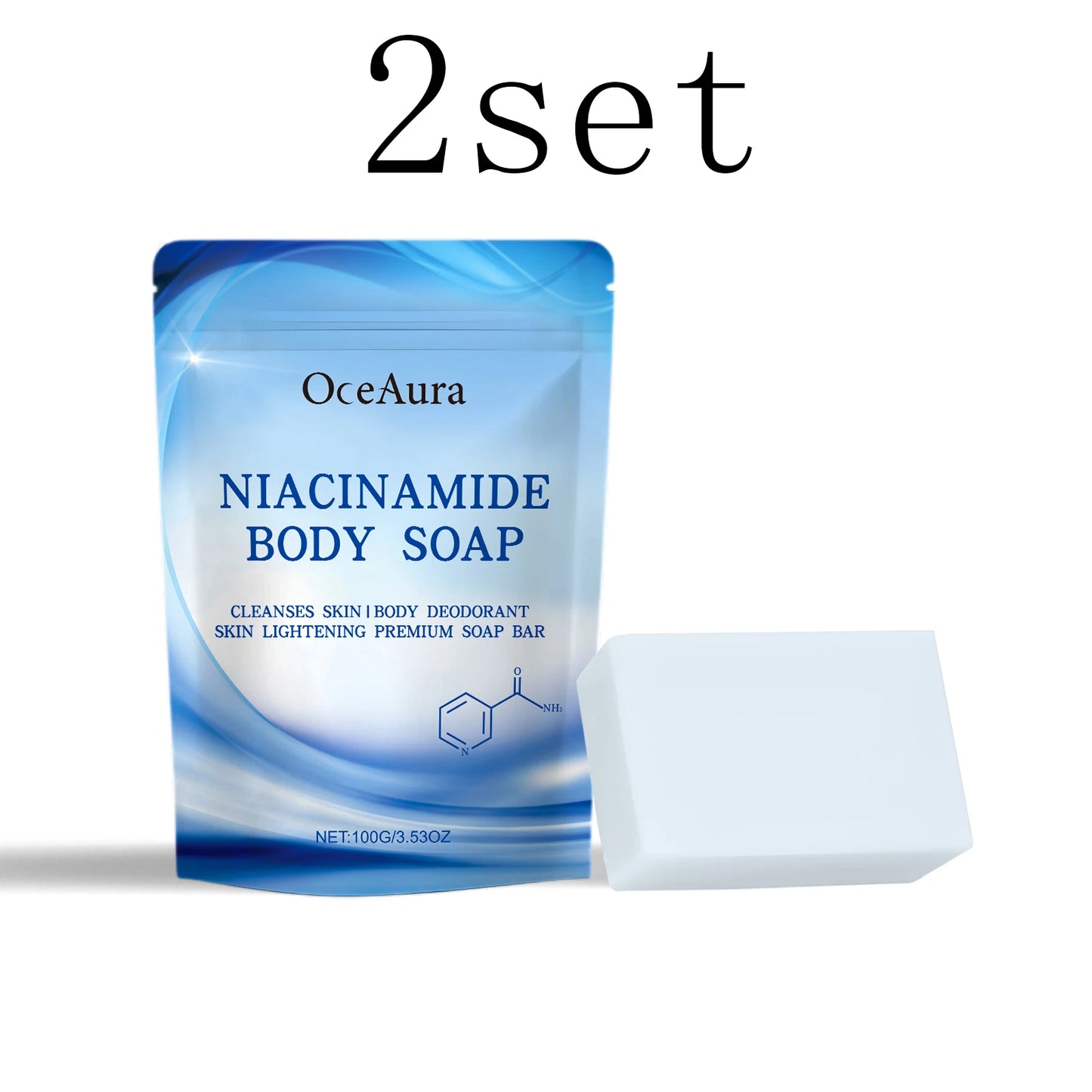 Niacinamide Skin Brightening Soap | Deep Clean & Whiten Skin