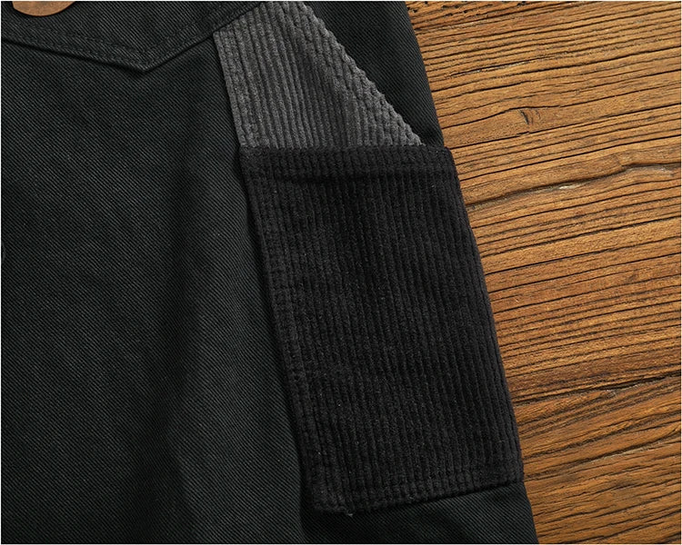Men's Casual Cotton Twill Cargo Pants | Retro Trendy Style