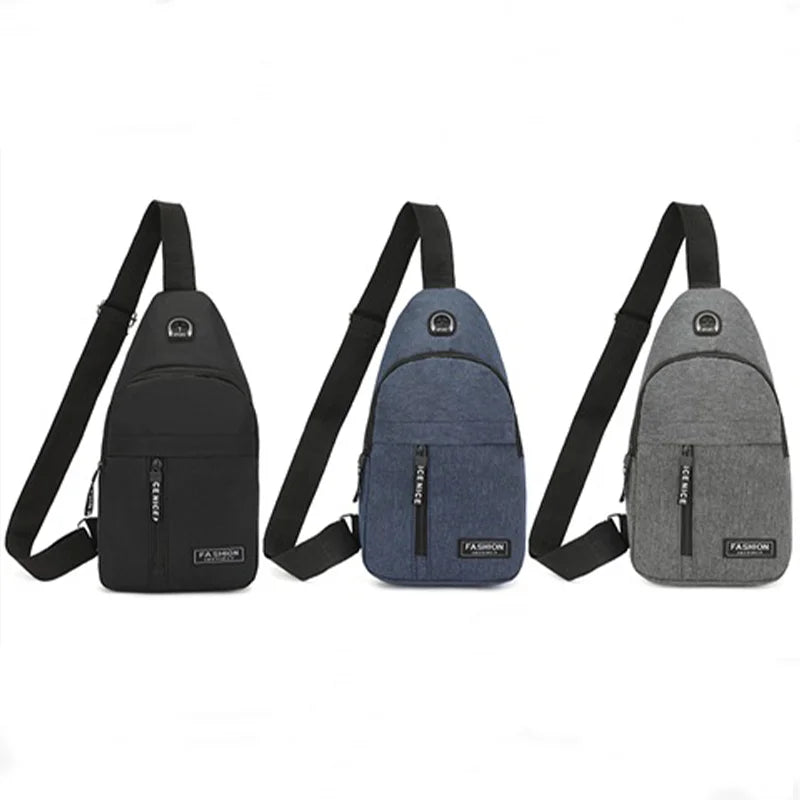 Men's Trendy Oxford Cloth Crossbody Bag | Portable Shoulder Bag