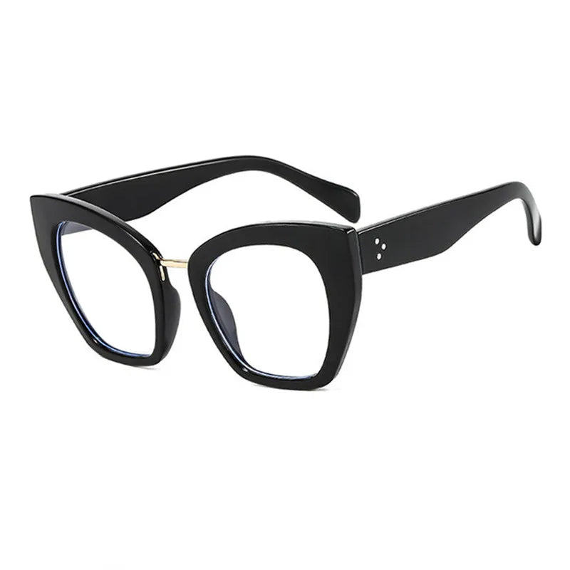 Stylish Oversized Anti Blue Light Reading Glasses for Women