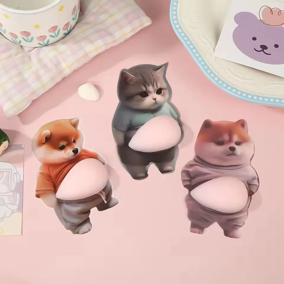 Cute 3D Puppy Squeezeable Phone Case Decoration | Kids Party Favor