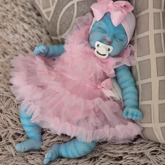 19-Inch Realistic Reborn Baby Doll | Handmade Vinyl Collectible Toy