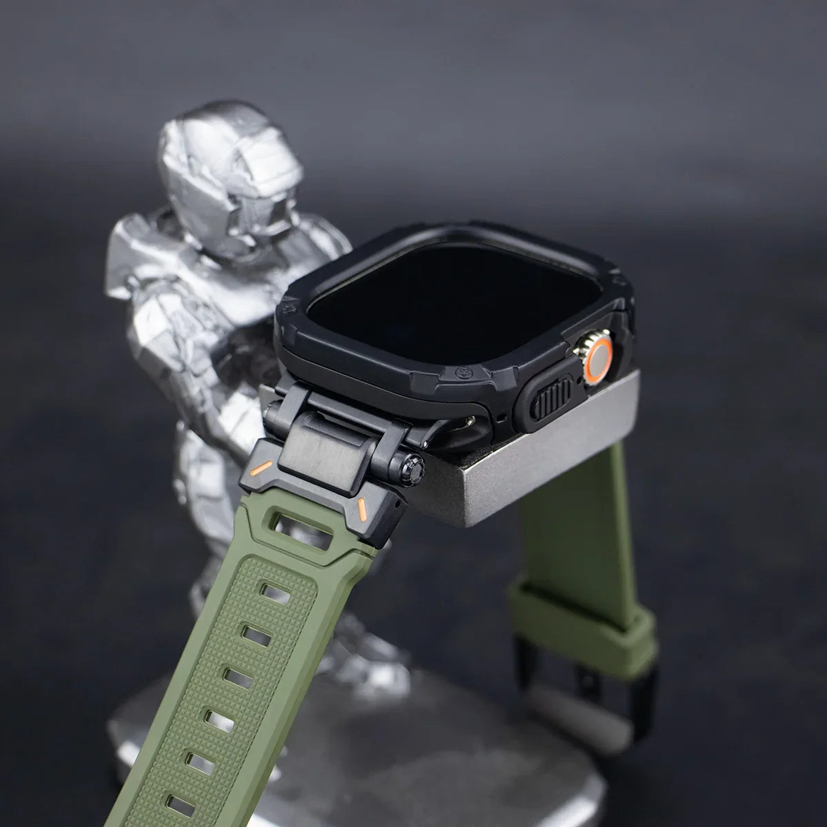 Funda protectora de TPU y pulsera de silicona para Apple Watch