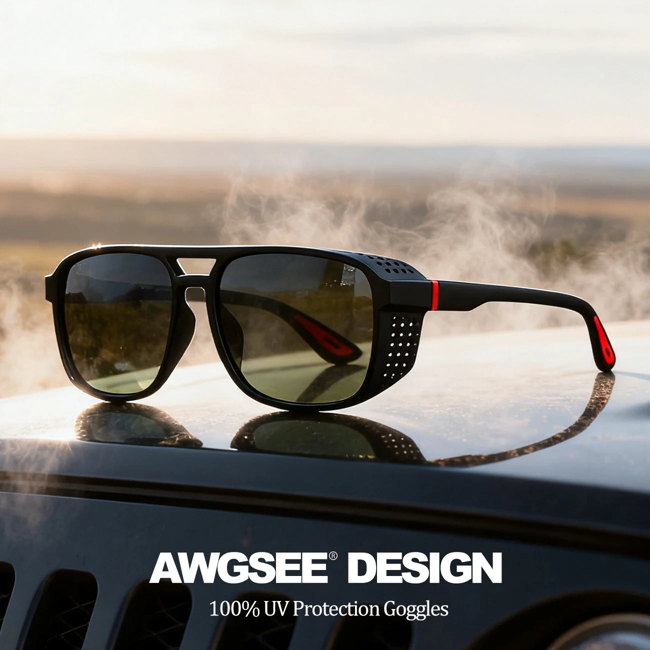Polarized Sports Sunglasses | Lightweight UV400 Protection for Outdoor Fun