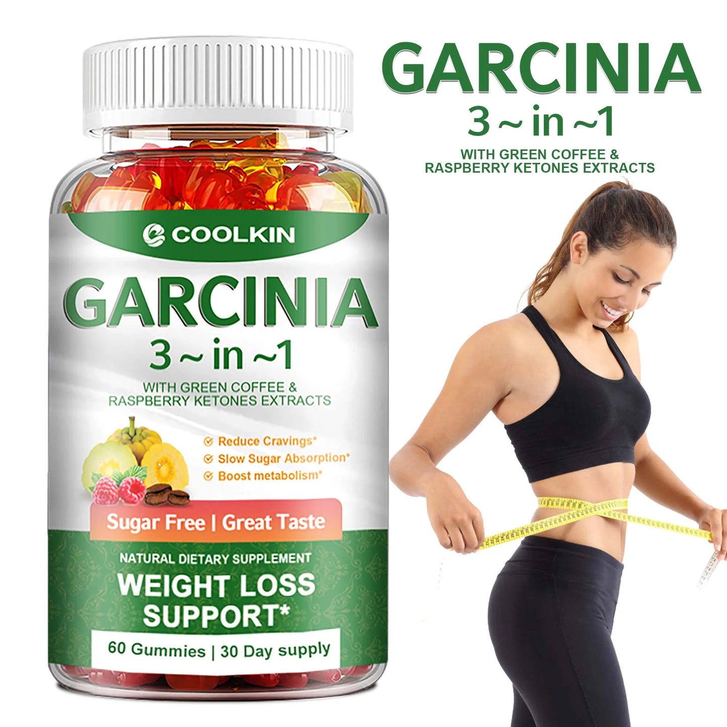 Garcinia Cambogia Gummies | Weight Management & Fat Burner