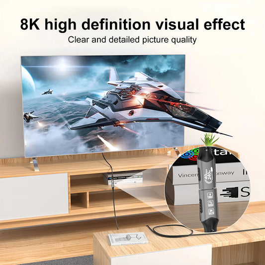 8K USB-C Extension Cable | High-Speed Charging & Data Transfer