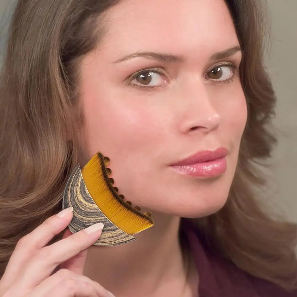 Portable Lymphatic Contour Face Brush | Reduce Puffiness & Sculpt