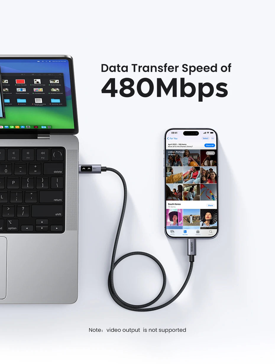 Fast Charge USB C Cable for Efficient Charging & Data Sync