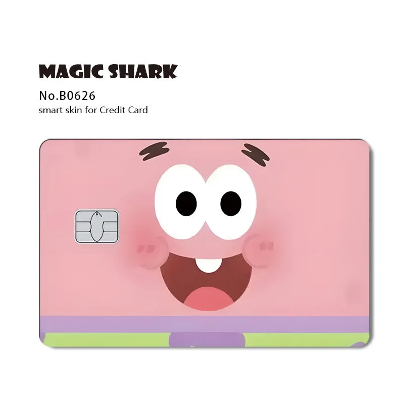 Cartoon Waterproof Skin Cover Sticker for Credit and Debit Cards