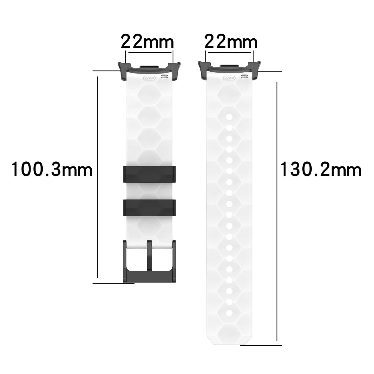 Silicone Swim Strap for Smartwatches | Soft & Breathable Bands