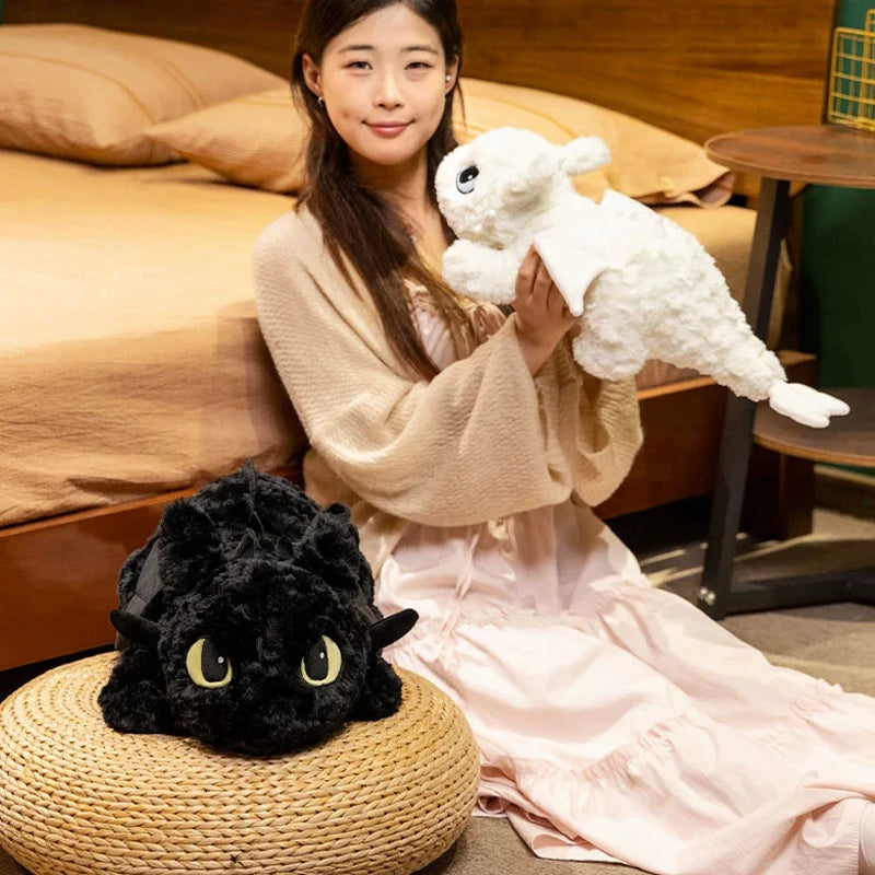 Kawaii Toothless Dragon Plush Toy | Soft Cartoon Body Pillow
