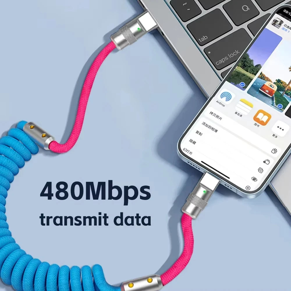 1.8M Fast Charging USB-C to Type-C Cable | 60W Power Delivery