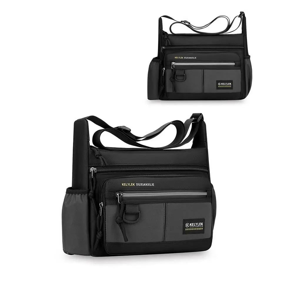 Large Capacity Men's Shoulder Bag | Versatile Multi-Purpose Messenger