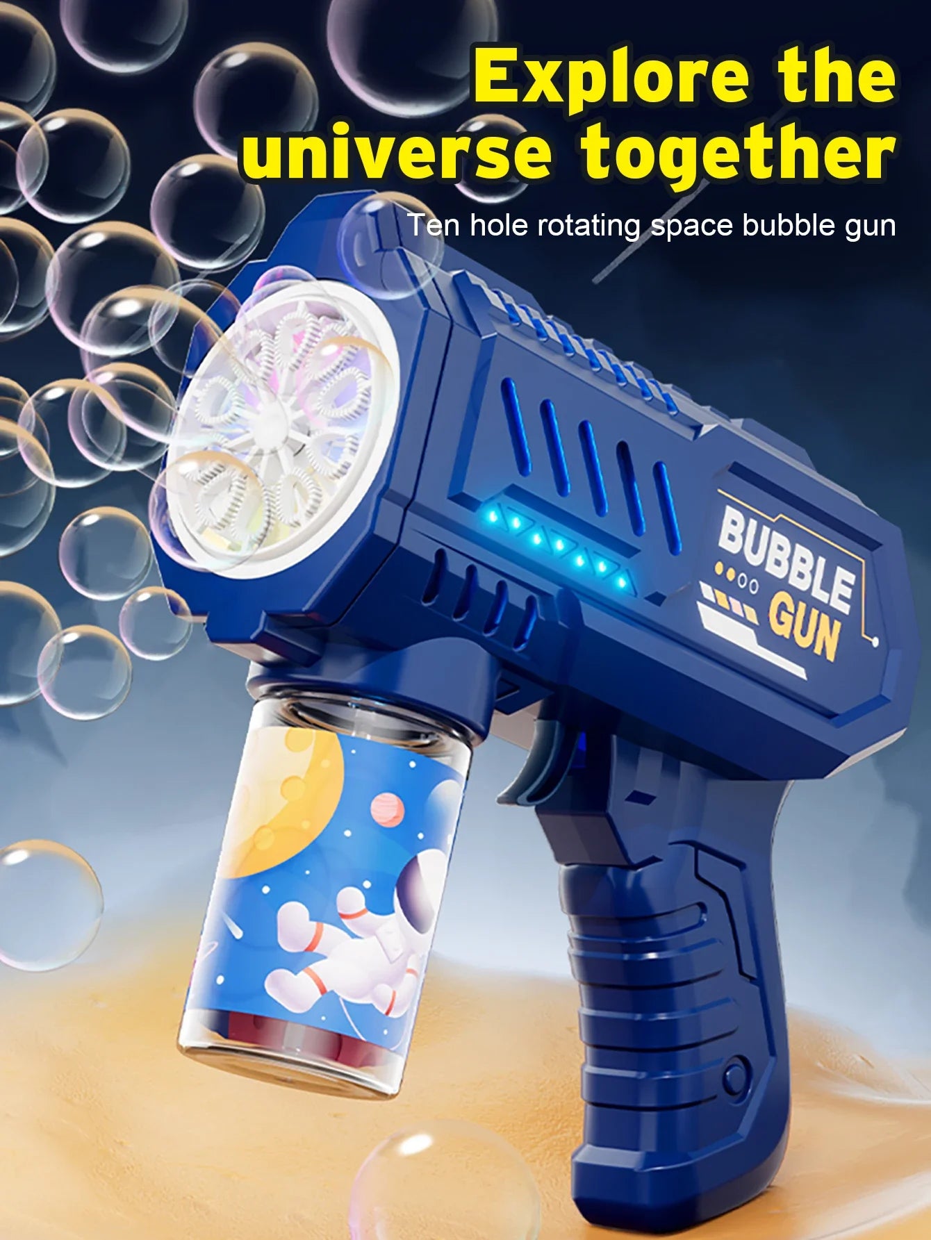 Fully Automatic Bubble Gun Toy | Fun Bubbles for Kids Outdoors