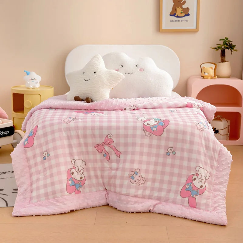 Cartoon Summer Quilt for Kids | Cooling Sensation Blanket