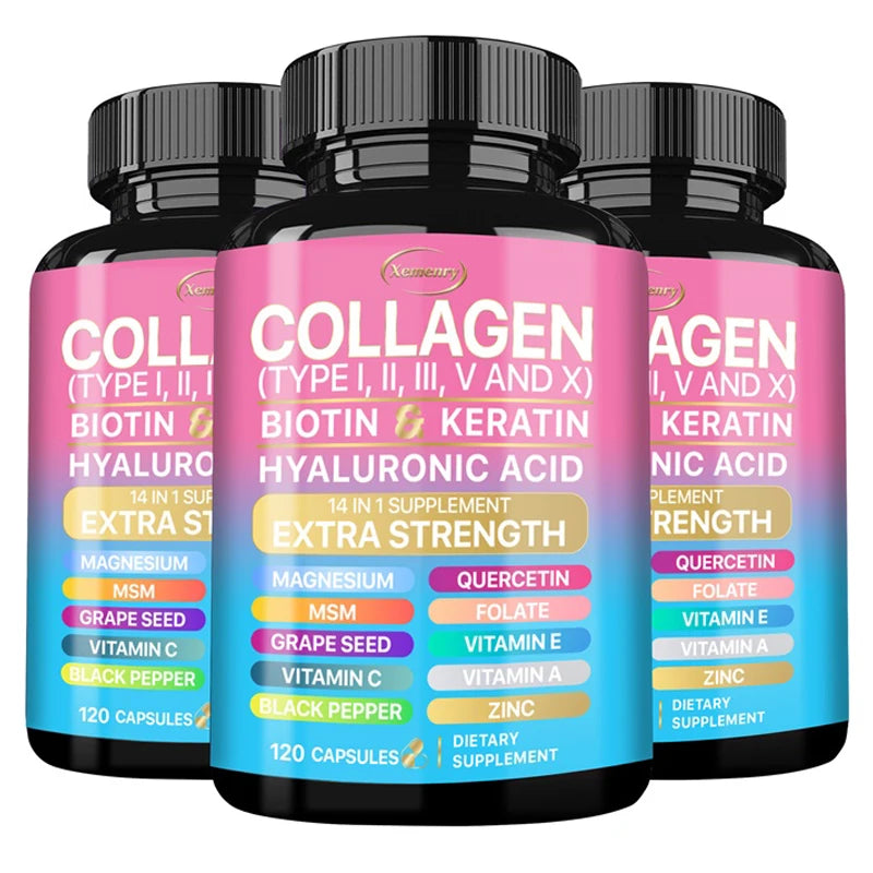 Collagen Supplement - Vital Support for Skin, Hair, and Nails