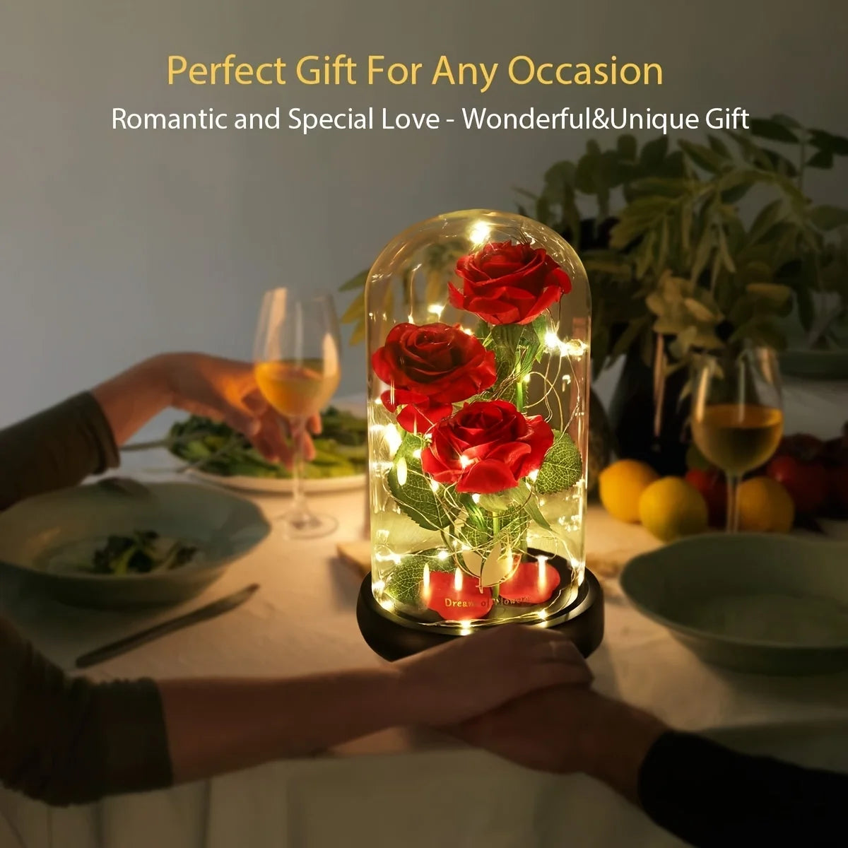 Clear Plastic Dome Cover for Flower Displays | Perfect Decoration