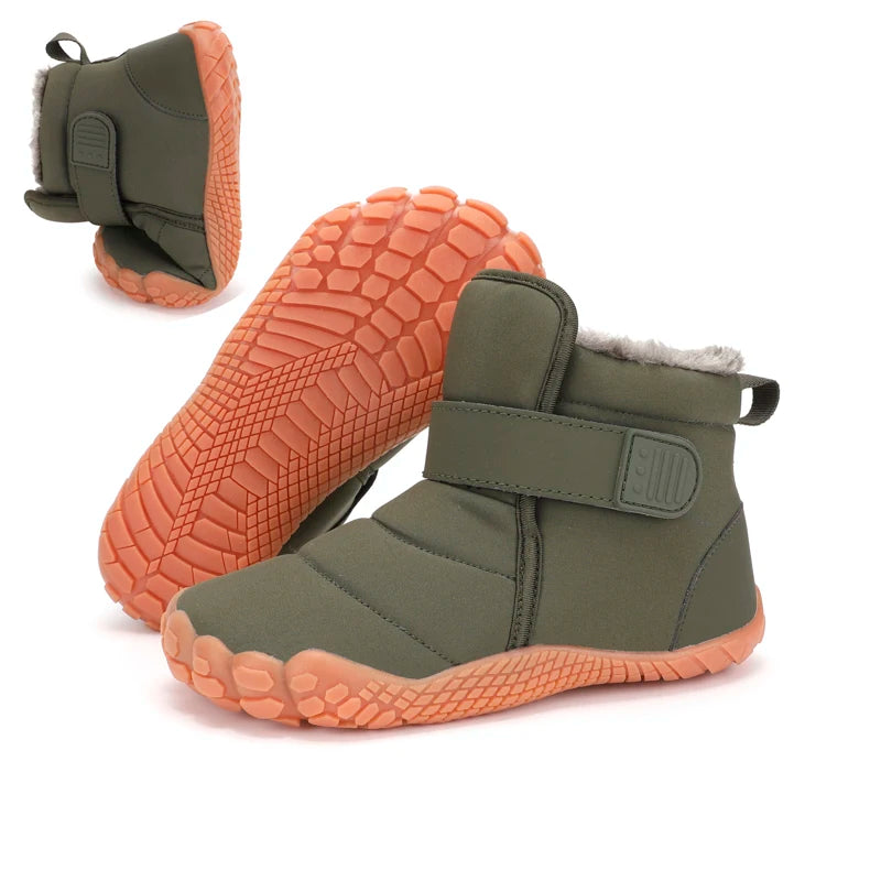 Kids Waterproof Snow Boots | Comfortable & Warm Fur Lined Boots