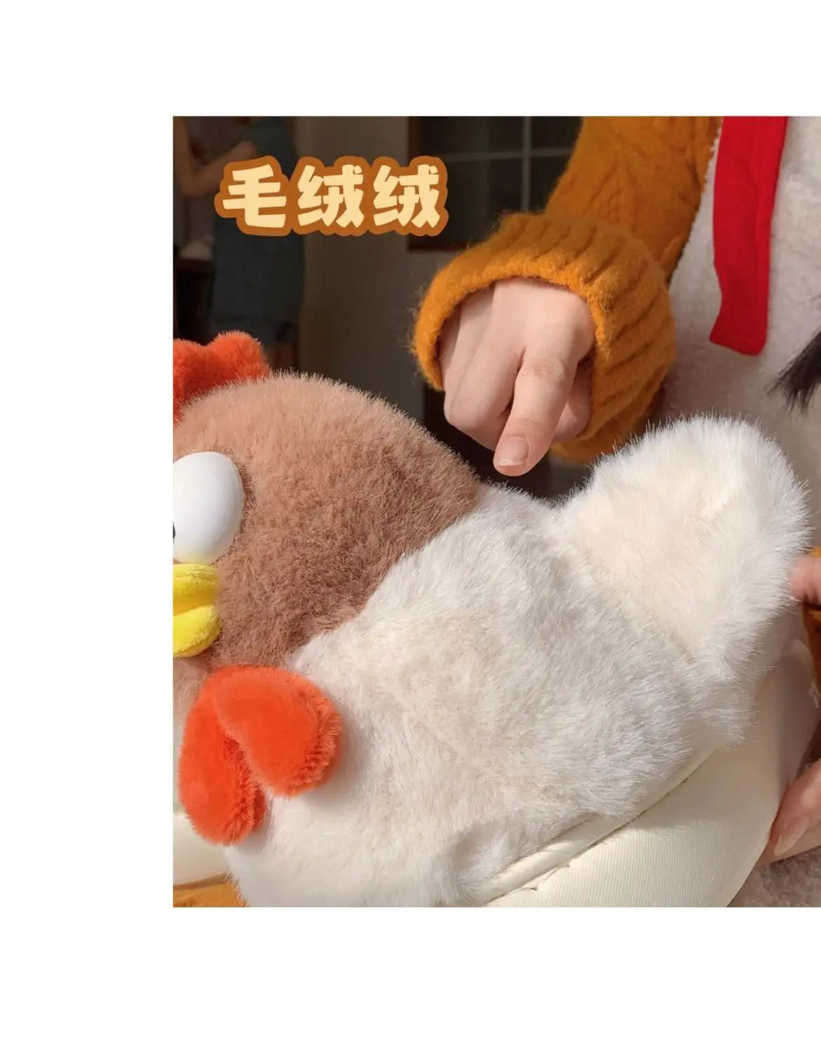 Women's Cute Chick Plush Slippers | Fluffy Warm Winter Shoes