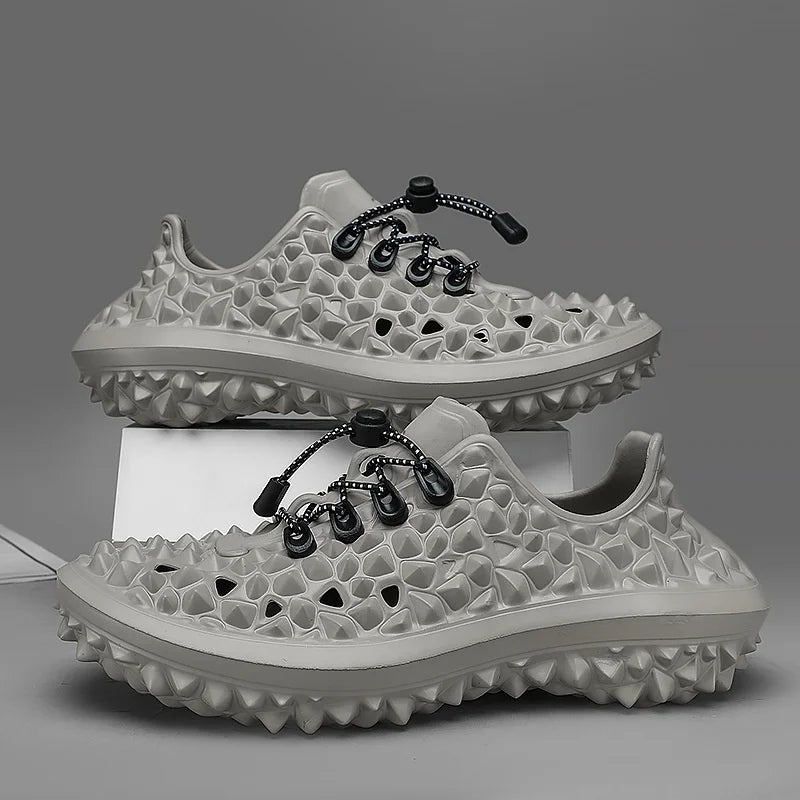 Men's Durable Hollow-Out Clogs | Lightweight Outdoor Sandals