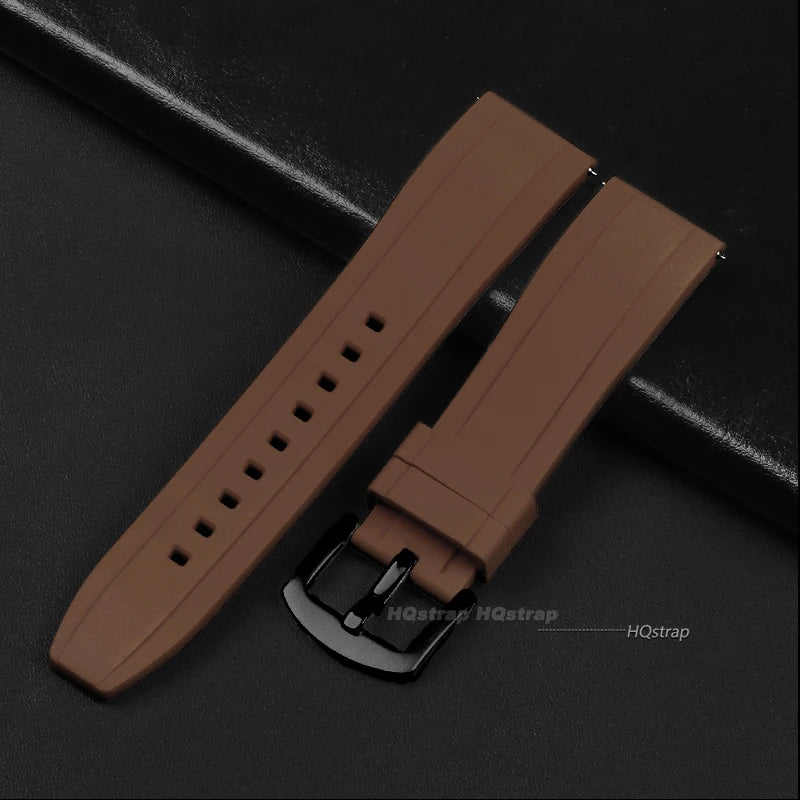Quick Release Silicone Rubber Watch Strap | Soft Sports Watchband