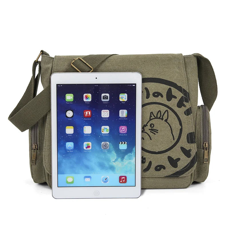 Charming Anime Canvas Bags | Totoro & Chinchilla Designs